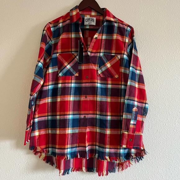 NWT Women's Red Flannel Size Small - Picture 1 of 5